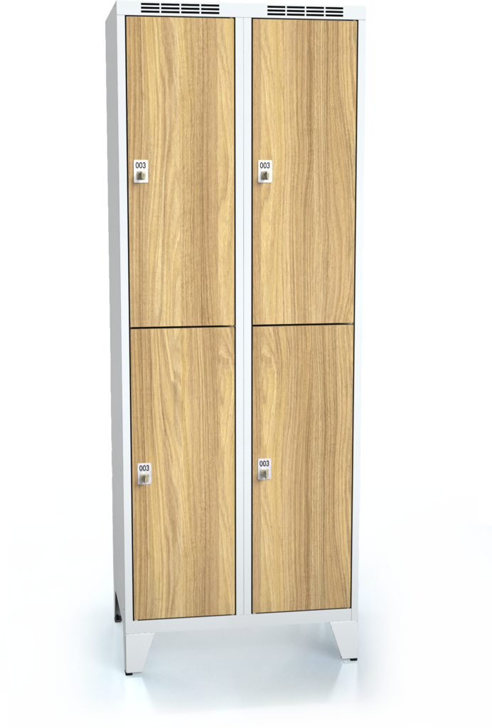 Divided cloakroom locker ALDERA with feet 1920 x 700 x 500